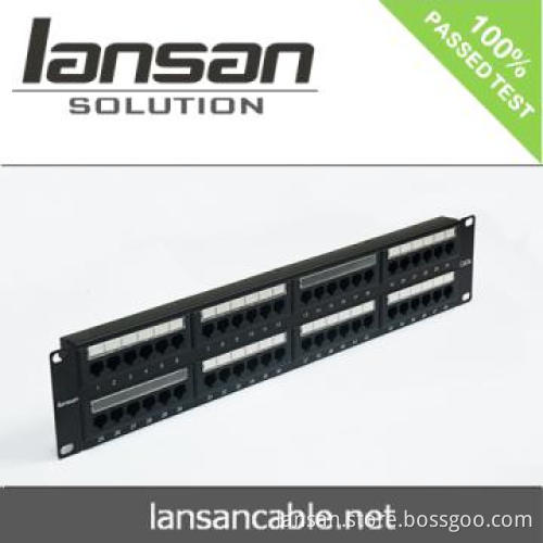 Cat5e UTP 48Ports Patch Panel